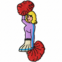 Ballet Dancer Embroidery Design 5 Ballet Dancer Embroidery Design 5